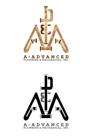 Diseño de Logo por  Muller Villegas para A-Advanced Plumbing & mechanical, Inc. | Diseño #3258264