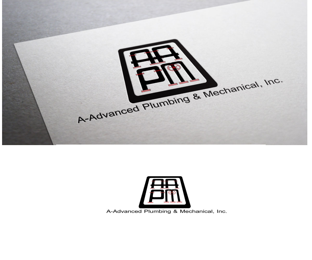 Logo-Design von myka17 für A-Advanced Plumbing & mechanical, Inc. | Design #3300165