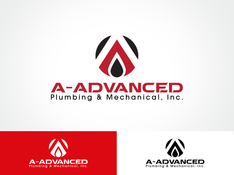 Diseño de Logo por Spektron Designs para A-Advanced Plumbing & mechanical, Inc. | Diseño #3480749