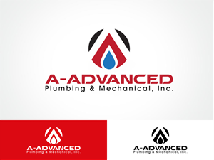 Design de Logo par Spektron Designs pour A-Advanced Plumbing & mechanical, Inc. | Design : #3480751