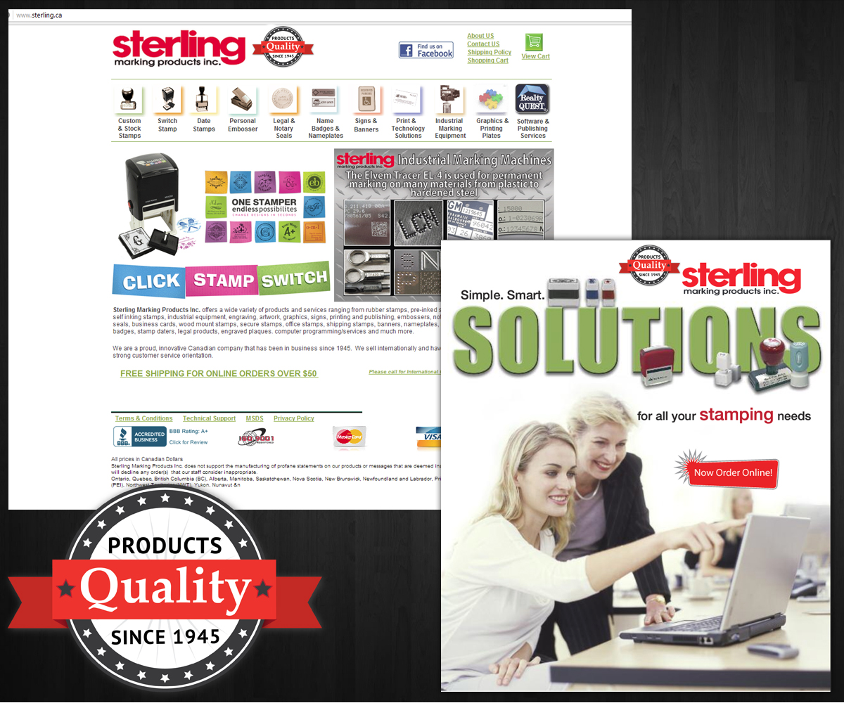 Vector Design by Anna  for Sterling Marking Products Inc. | Design #3276804