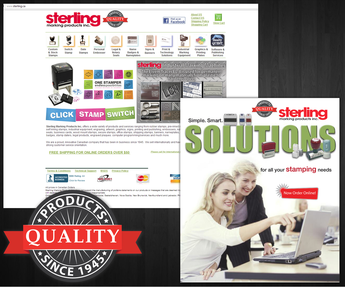 Vector Design by Anna  for Sterling Marking Products Inc. | Design #3276806