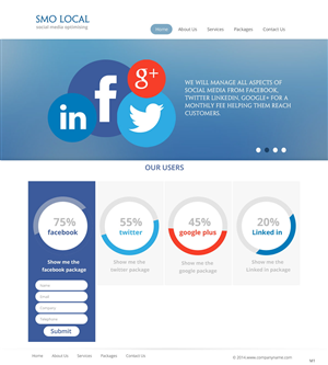 Landing Page Design by pb for this project | Design: #3245919
