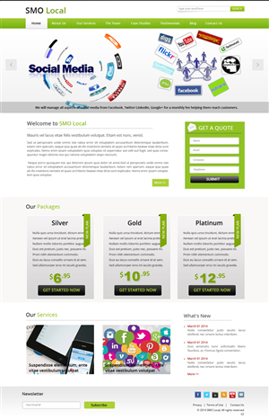 Landing Page Design by pb for this project | Design: #3245955