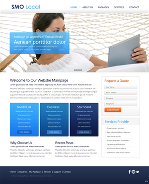 Landing Page Design by pb for this project | Design: #3245976