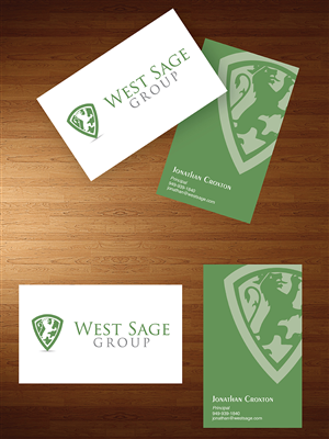 Business Card Design by LR Design for West Sage | Design: #3308721