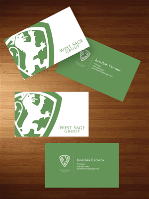 West Sage Group Business Card | Business Card Design by LR Design