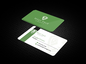 Business Card Design by Harshan for West Sage | Design: #3324527