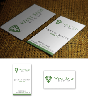 Business Card Design by NZ for West Sage | Design: #3294044
