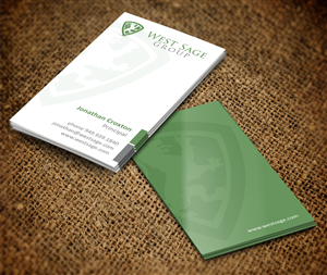 Business Card Design by pecas for West Sage | Design: #3270086