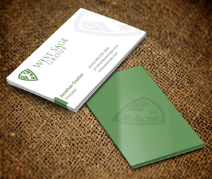 Business Card Design by pecas for West Sage | Design: #3270108