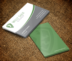 Business Card Design by pecas for West Sage | Design: #3294022