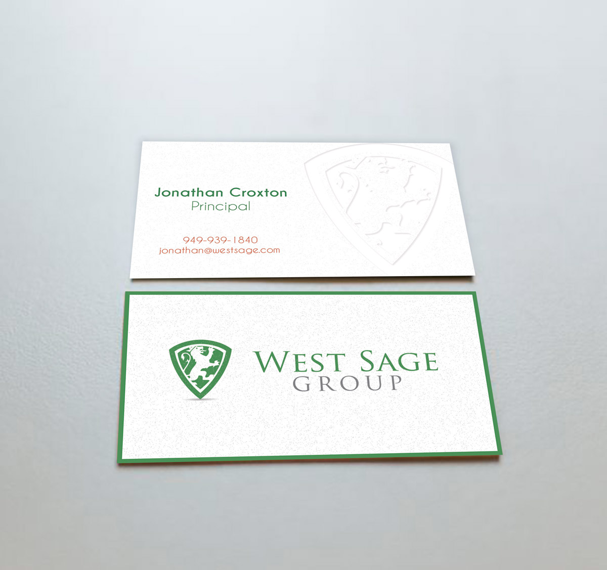 Business Card Design by JulySprite for West Sage | Design #3307791