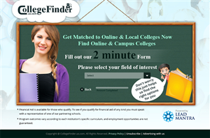 Landing Page Design by Creative Usha