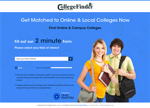 Landing Page Design by Creative Usha for this project | Design: #3285444