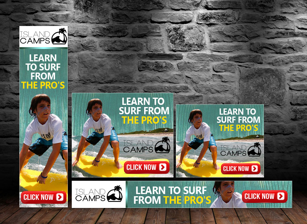 Banner Ad Design by MeMe Botrous for Island Water Sports | Design #3235983