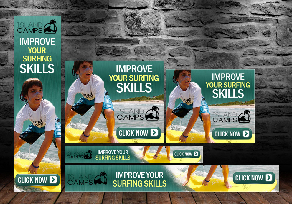 Banner Ad Design by MeMe Botrous for Island Water Sports | Design #3242407