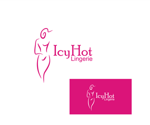 Logo Design by nenk-O for Icy Hot Lingerie  | Design: #3239023
