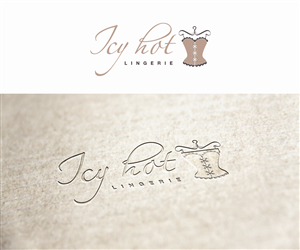 Logo Design by ChicD for Icy Hot Lingerie  | Design: #3328385