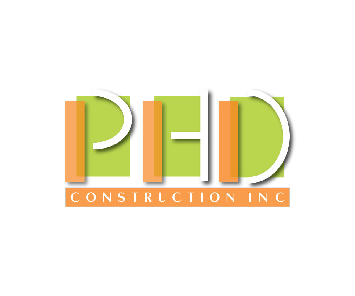 Logo Design by mcgeeky23 for Phd Construction inc | Design #3244804