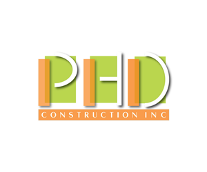 Logo Design by mcgeeky23 for Phd Construction inc | Design: #3244804