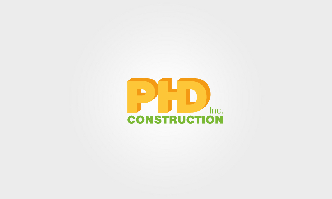 Logo Design by GeorgeLogoDesign for Phd Construction inc | Design #3232132