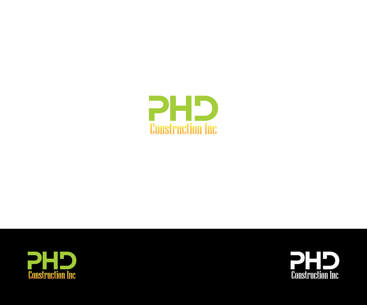 Logo Design by larismanis for Phd Construction inc | Design #3232617
