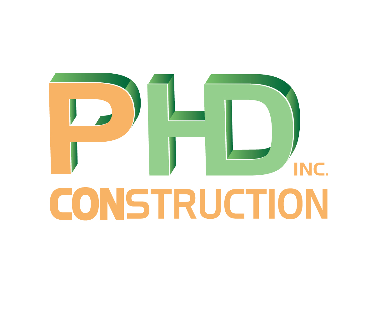 Logo Design by sekoinanc for Phd Construction inc | Design #3265703