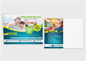 Postcard Design by yganess for Miles Family Day Care | Design: #3256334