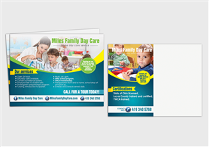 Postcard Design by yganess for Miles Family Day Care | Design: #3310502