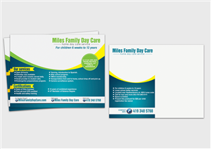 Postcard Design by yganess for Miles Family Day Care | Design: #3319649