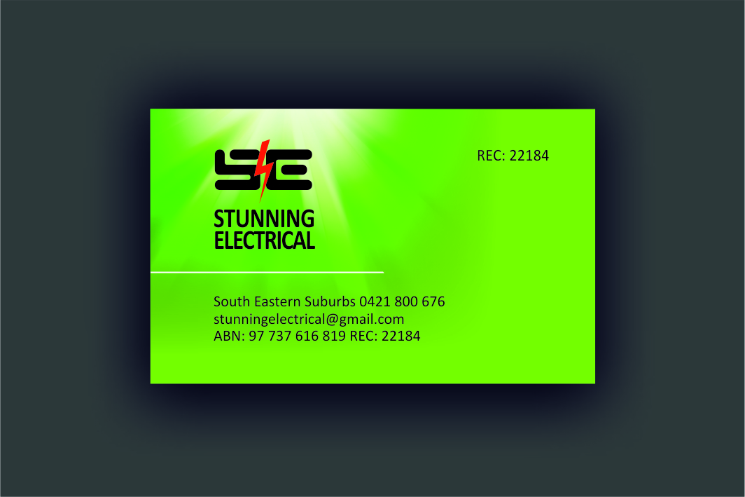 Business Card Design by inspirodesign for Stunning Electrical | Design #3252419