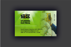 Business Card Design by inspirodesign for Stunning Electrical | Design: #3258196