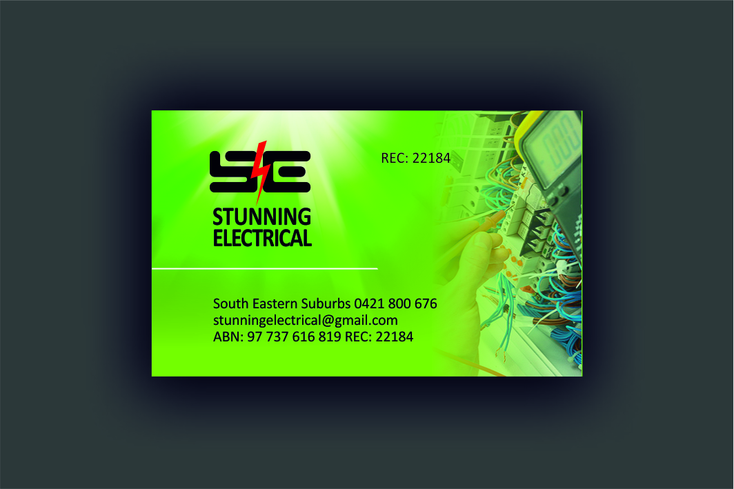 Business Card Design by inspirodesign for Stunning Electrical | Design #3272330