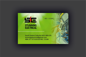 Business Card Design by inspirodesign for Stunning Electrical | Design: #3272330