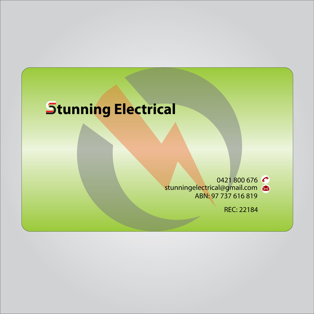 Business Card Design by MTu for Stunning Electrical | Design #3239655