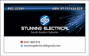 Business Card Design by dkthedon for Stunning Electrical | Design: #3261040