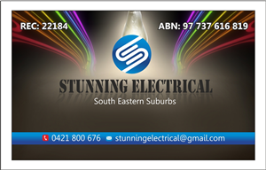 Business Card Design by dkthedon for Stunning Electrical | Design: #3261064