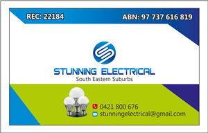 Business Card Design by dkthedon for Stunning Electrical | Design: #3261077