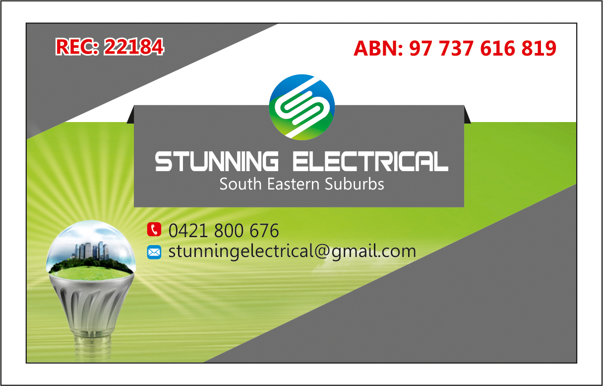 Business Card Design by dkthedon for Stunning Electrical | Design #3261081