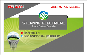 Business Card Design by dkthedon for Stunning Electrical | Design: #3261081
