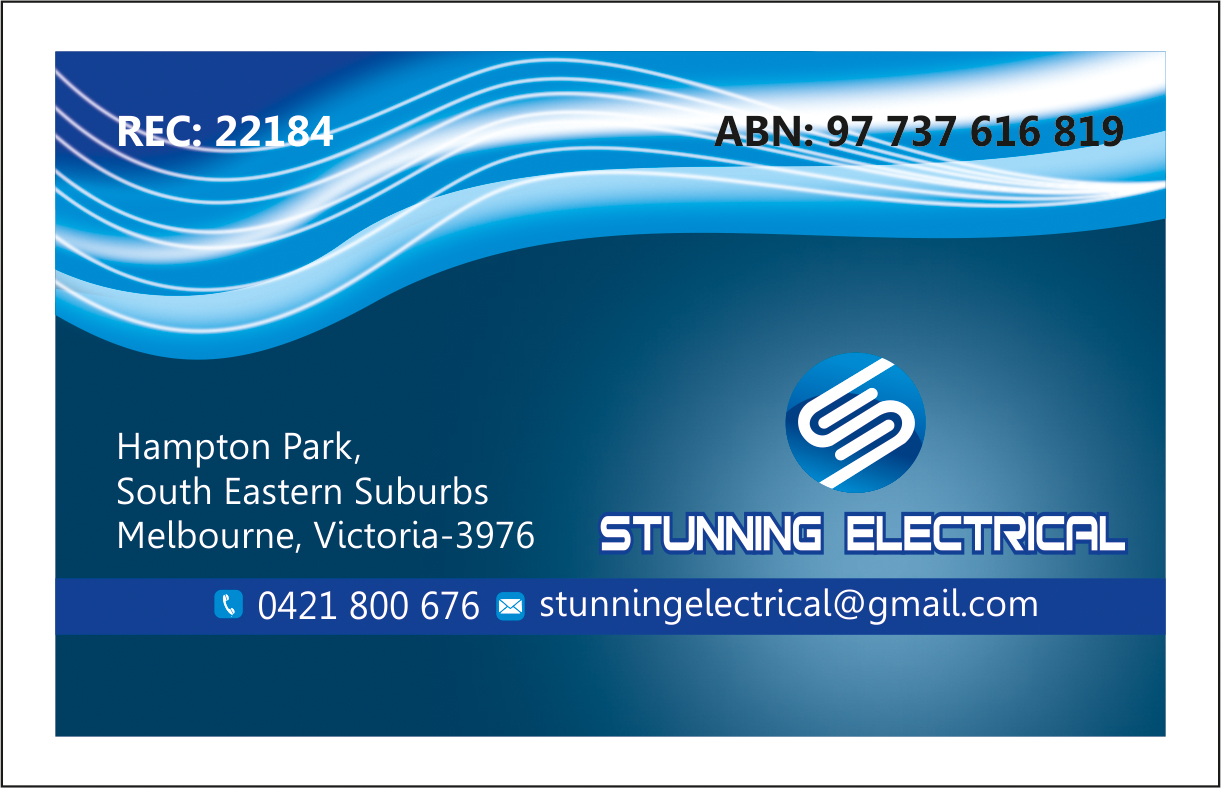 Business Card Design by dkthedon for Stunning Electrical | Design #3269392