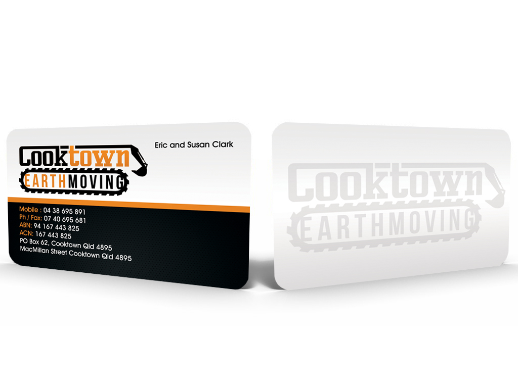Business Card Design by Hardcore Design for Cooktown Earthmoving Pty Ltd | Design #3259750