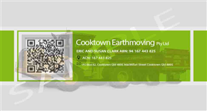 Business Card Design by eeclairs_7 for Cooktown Earthmoving Pty Ltd | Design: #3250463