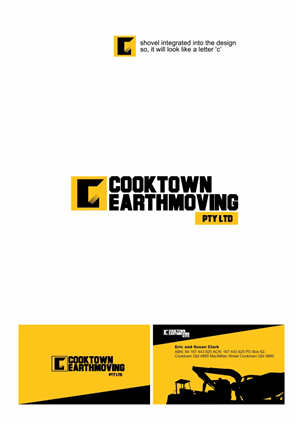 Business Card Design by alok bhopatkar for Cooktown Earthmoving Pty Ltd | Design: #3259672