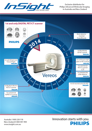 Philips Digital PET/CT scanner and D-SPECT | Diseño Publicitario por TedAtkinson