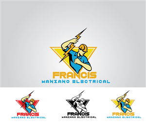 Logo Design by Tamilan for Francis Manzano Electrical | Design: #3233293