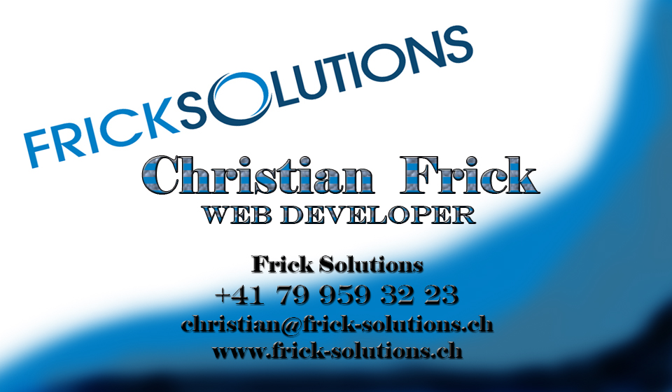 Business Card Design by Rocco for Frick Solutions | Design #806405