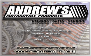 Business Card Design by p3nf01ds for Andrew's Motorcycle Products | Design: #3234805