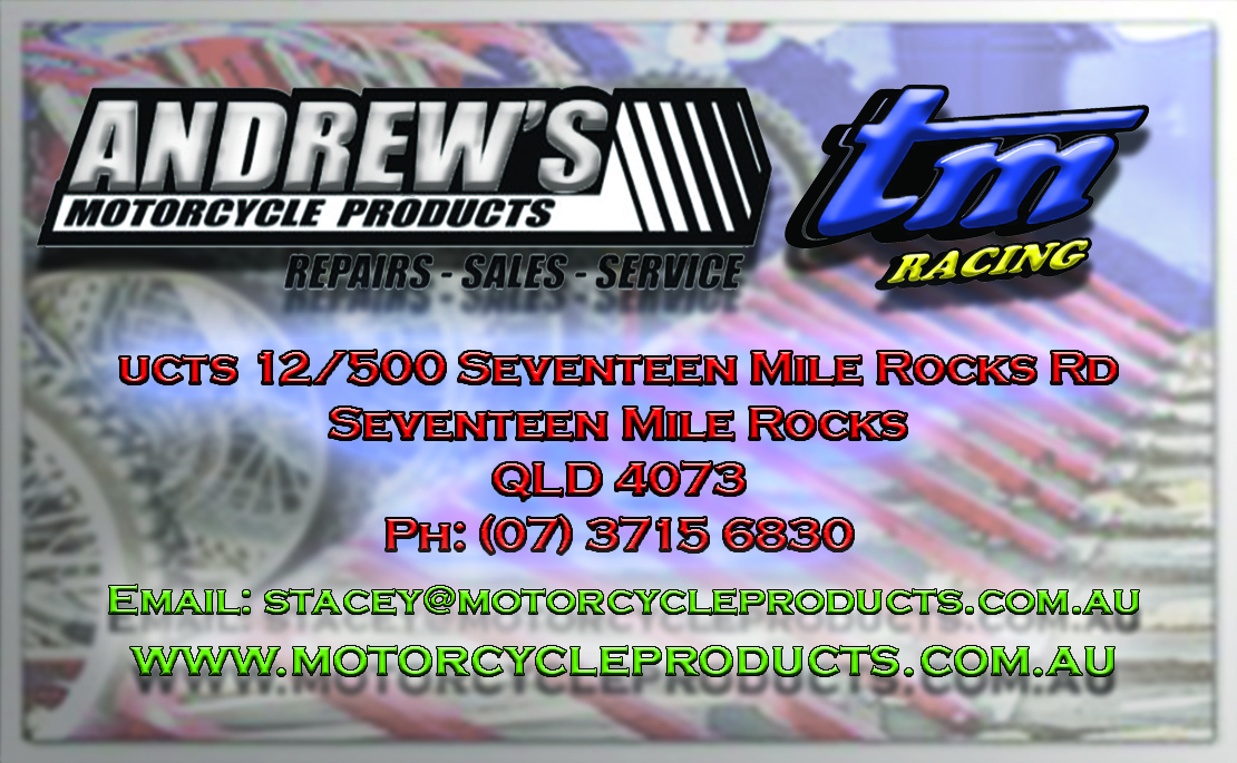 Business Card Design by p3nf01ds for Andrew's Motorcycle Products | Design #3242699